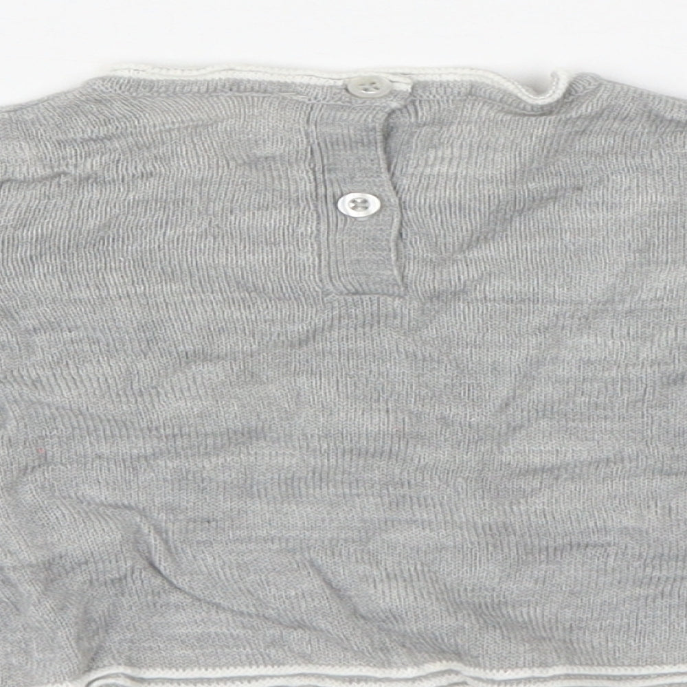 Rockabye-Baby Baby Grey   Pullover Jumper Size 3-6 Months