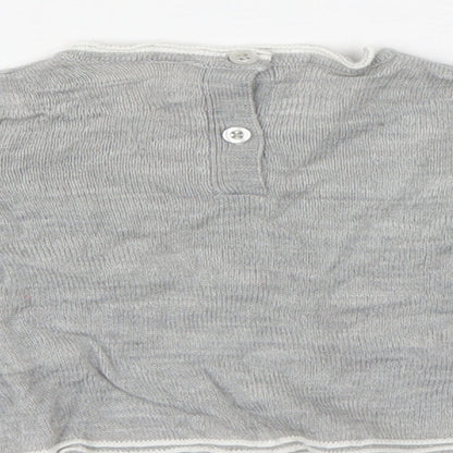 Rockabye-Baby Baby Grey   Pullover Jumper Size 3-6 Months