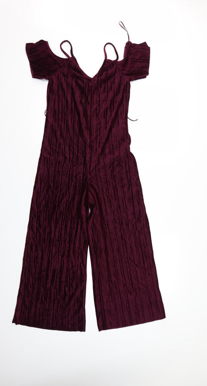 Top Shop Womens Purple   Jumpsuit One-Piece Size 6