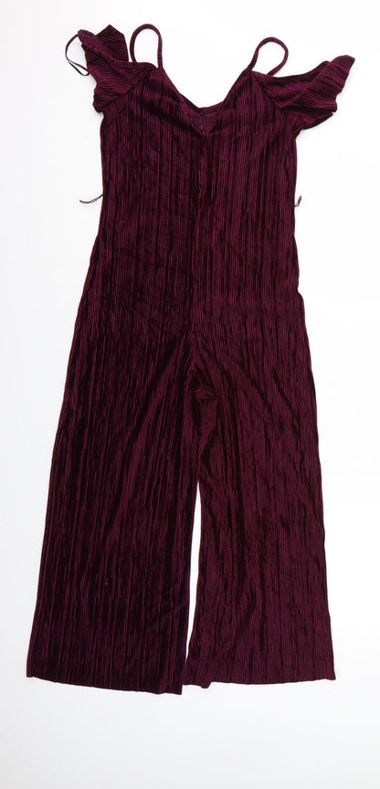 Top Shop Womens Purple   Jumpsuit One-Piece Size 6