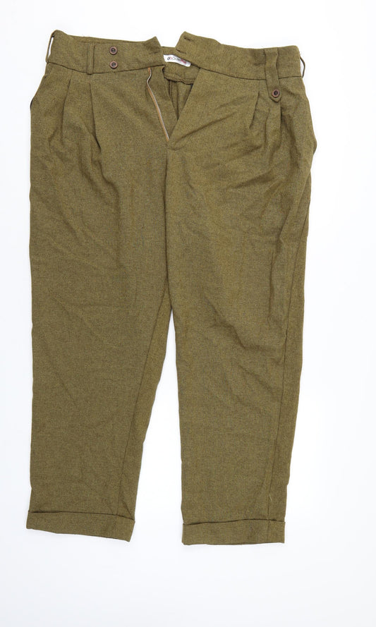 Order Plus Mens Green   Trousers  Size L L26 in