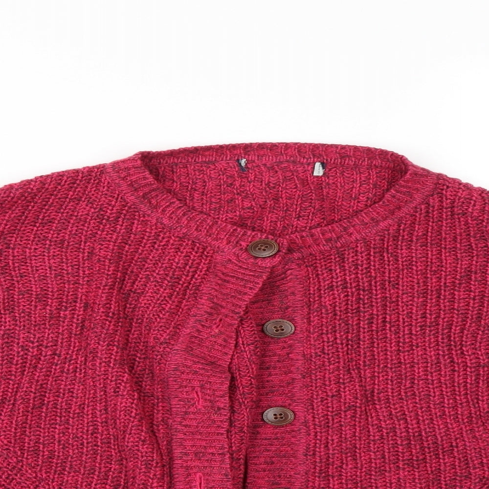 M&S Womens Purple   Cardigan Jumper Size 16