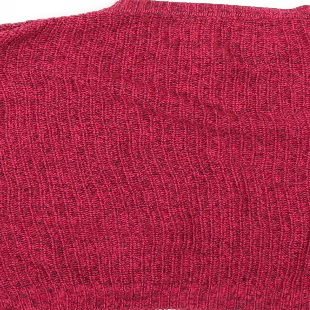 M&S Womens Purple   Cardigan Jumper Size 16