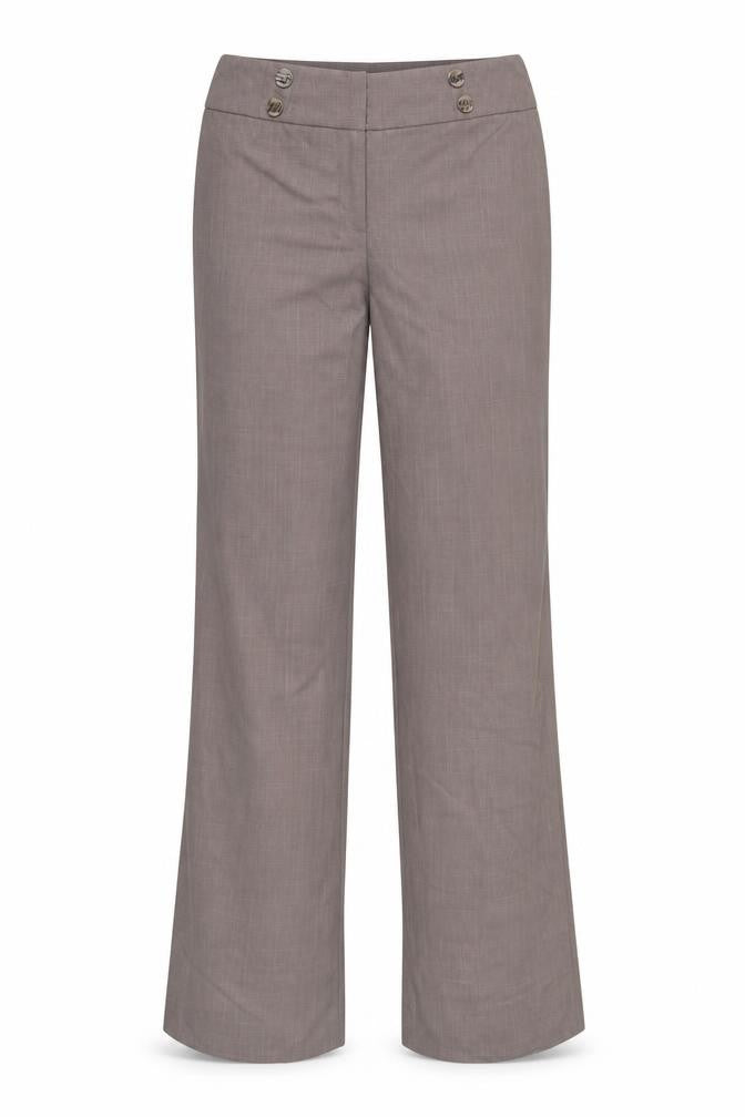 Womens UK Size 12 Debenhams Regular Fit  Brown Trousers