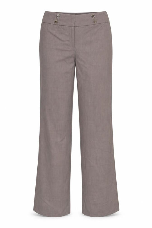 Womens UK Size 12 Debenhams Regular Fit  Brown Trousers