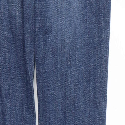 Womens UK Size  Preworn Regular Fit Straight Blue Jeans