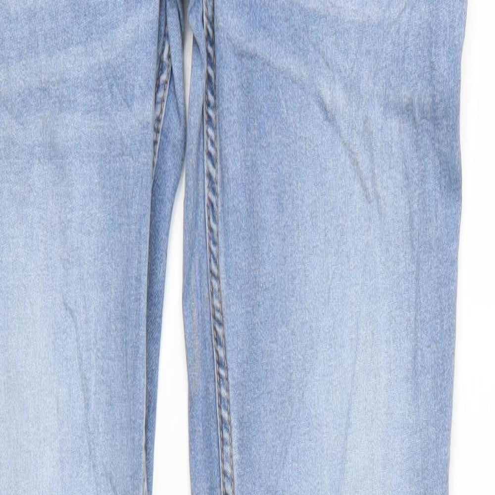 bueno vista Womens Blue  Denim Straight Jeans Size XS L30 in