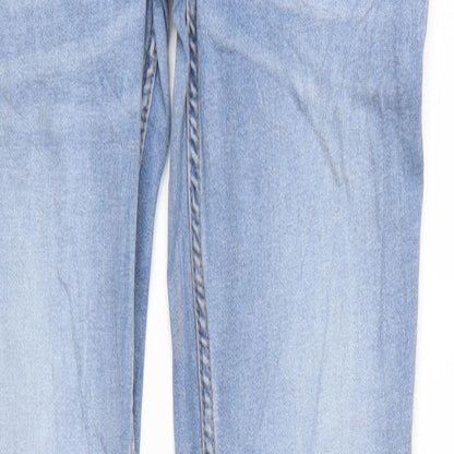 bueno vista Womens Blue  Denim Straight Jeans Size XS L30 in
