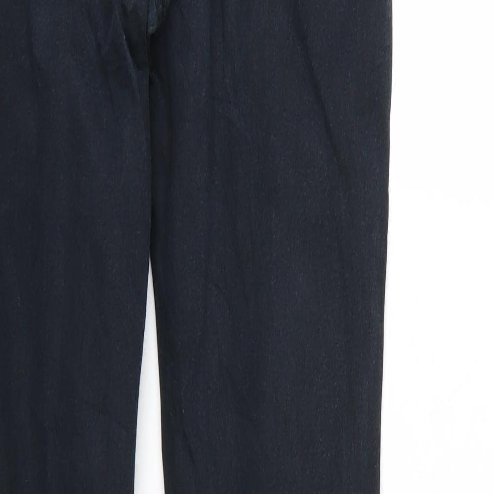 Womens UK Size  Preworn Regular Fit Skinny Black Jeans