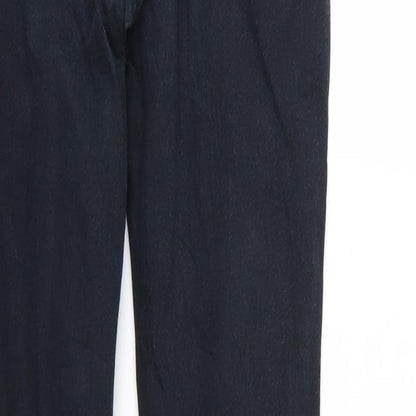 Womens UK Size  Preworn Regular Fit Skinny Black Jeans