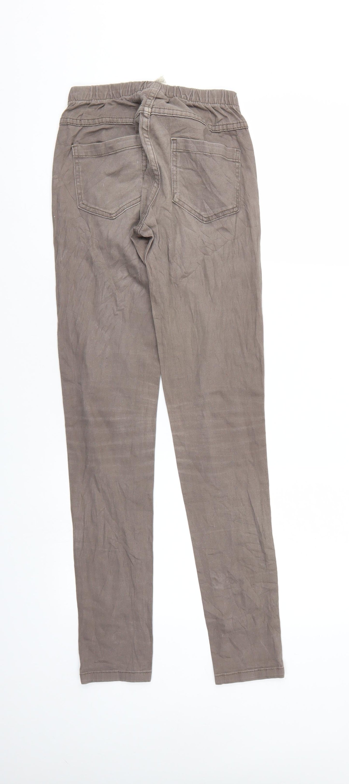 Pieces Womens Brown  Denim Jegging Leggings Size XS L29 in