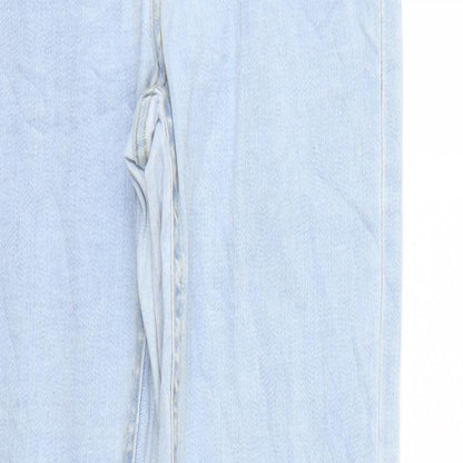 Womens UK Size S Bik Bok Regular Fit Tapered Blue Jeans