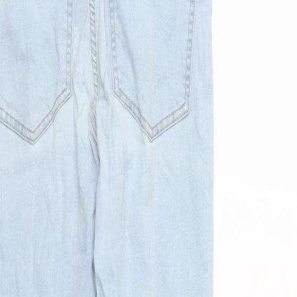 Womens UK Size S Bik Bok Regular Fit Tapered Blue Jeans