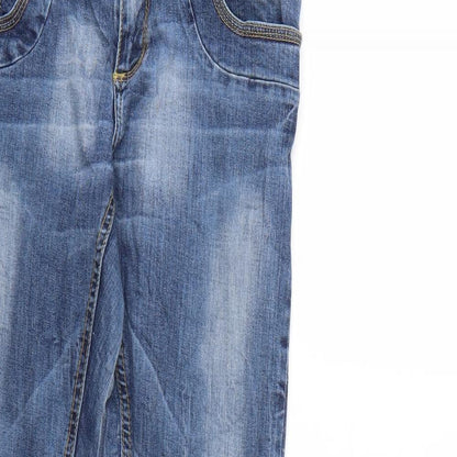 MBJ Womens Blue  Denim Skinny Jeans Size 36 in L32 in