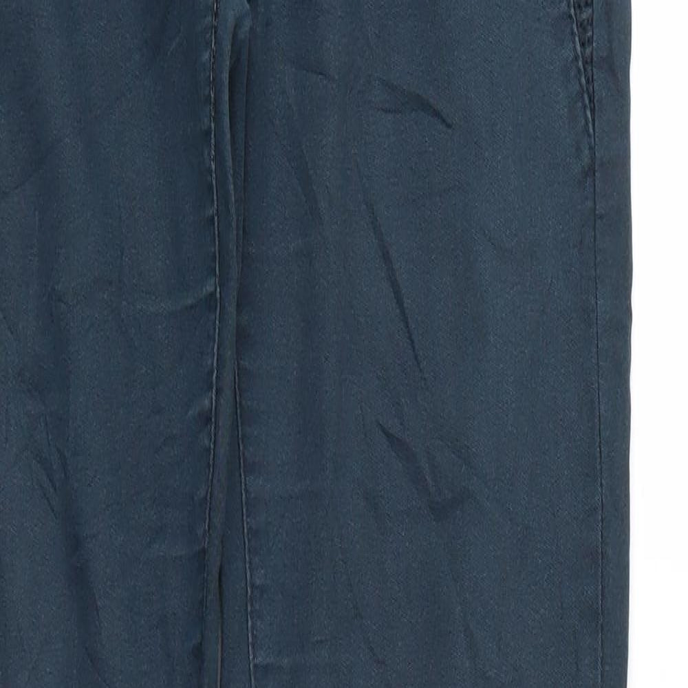 Denim & Co. Womens Blue  Denim Skinny Jeans Size 10 L30 in