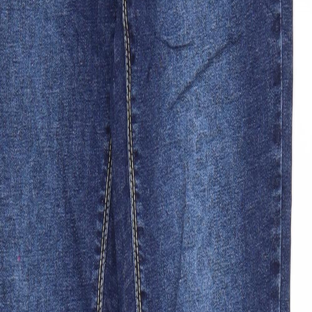 Here & There Womens Blue  Denim Skinny Jeans  L31 in