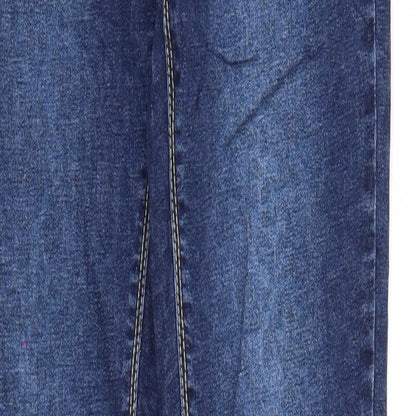Here & There Womens Blue  Denim Skinny Jeans  L31 in