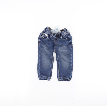 George Baby Blue  Denim Capri Jeans Size 3-6 Months