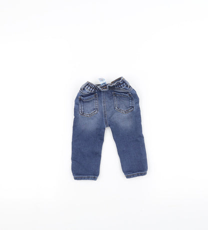 George Baby Blue  Denim Capri Jeans Size 3-6 Months