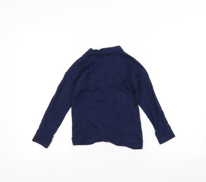 George Girls Blue   Cardigan Jumper Size 5-6 Years