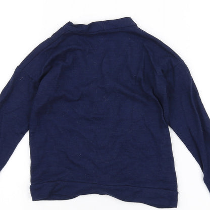 George Girls Blue   Cardigan Jumper Size 5-6 Years