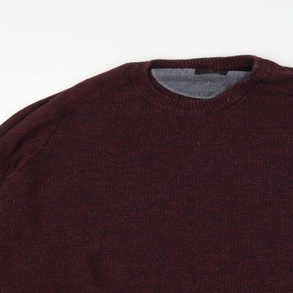 Burton Mens Purple   Pullover Jumper Size L