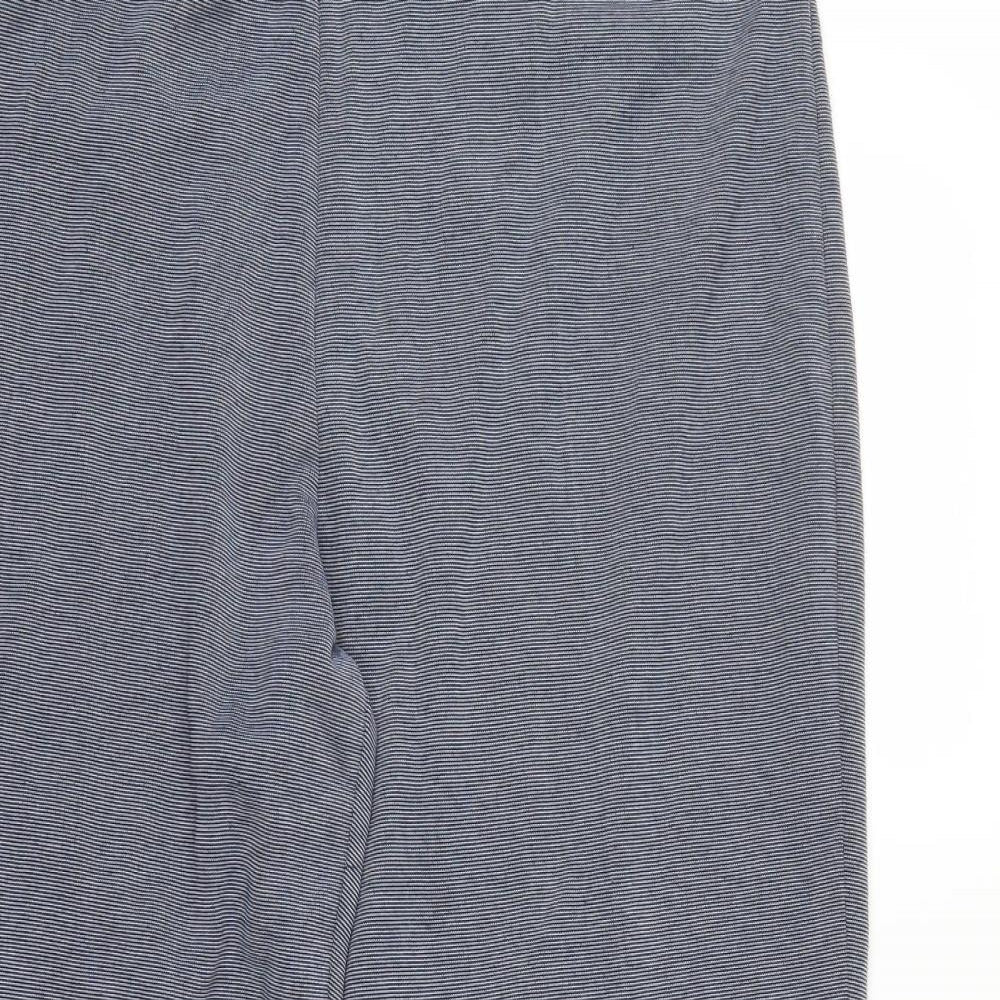 Womens UK Size 20 Amber Regular Fit  Blue Trousers