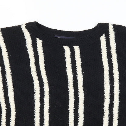Womens UK Size 14 Marks and Spencer Black Basic T-Shirt