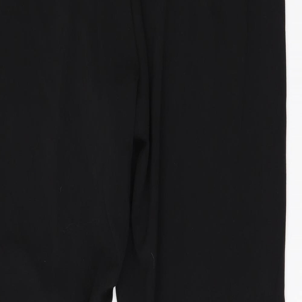 Womens UK Size 46 in So Fabulous Regular Fit  Black Trousers