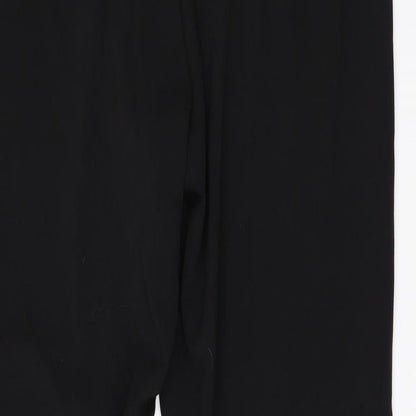 Womens UK Size 46 in So Fabulous Regular Fit  Black Trousers