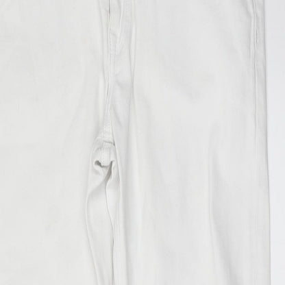 ASOS Womens White  Denim Skinny Jeans Size 34 in L30 in