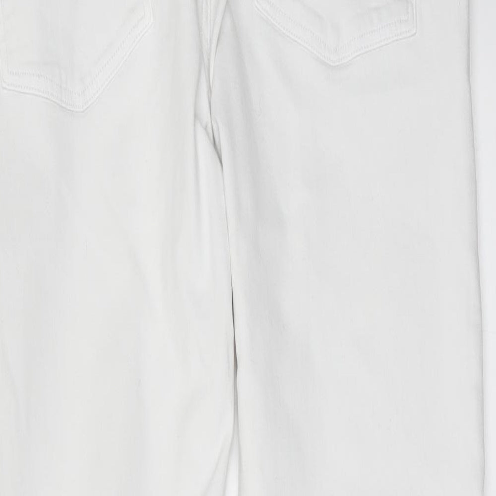ASOS Womens White  Denim Skinny Jeans Size 34 in L30 in