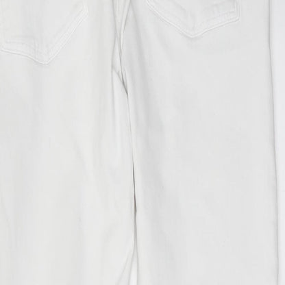 ASOS Womens White  Denim Skinny Jeans Size 34 in L30 in