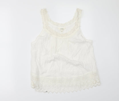 Matalan Womens Ivory   Basic T-Shirt Size 12