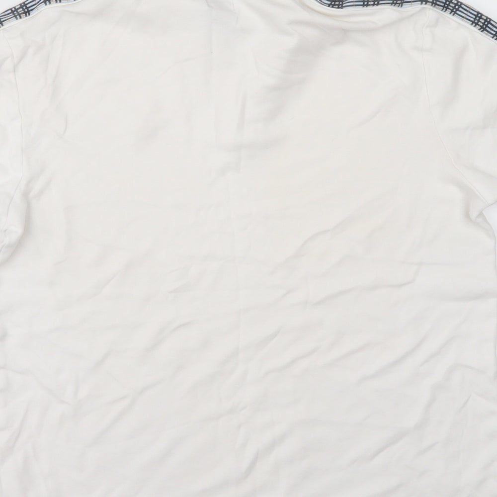 River Island Mens White    Polo Size S