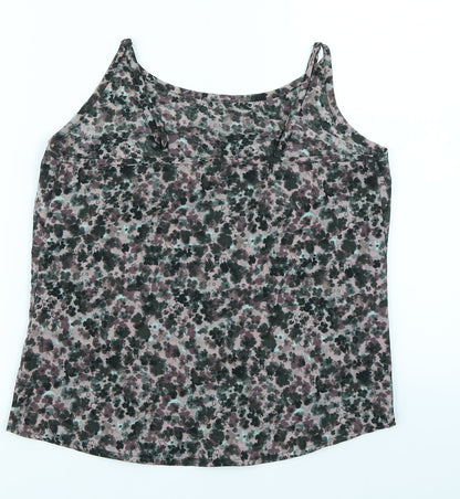 NEXT Womens Purple Animal Print  Camisole Blouse Size 6