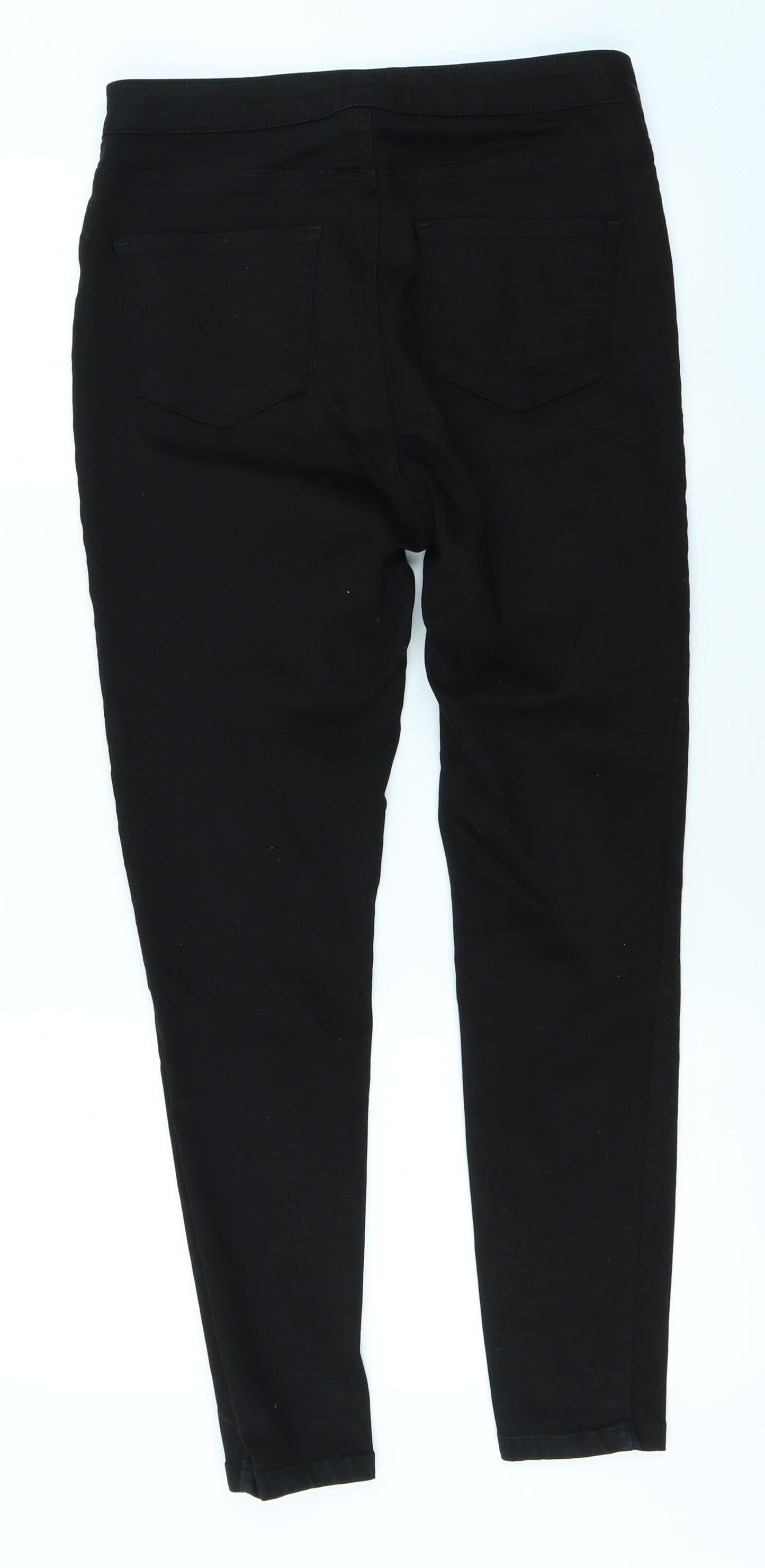 New Look Womens Black  Denim Skinny Jeans Size 12 L25 in