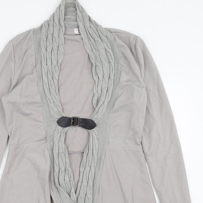 Preworn Womens Grey   Cardigan Jumper Size XL