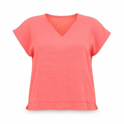 Katies Womens Pink   Basic Blouse Size XL