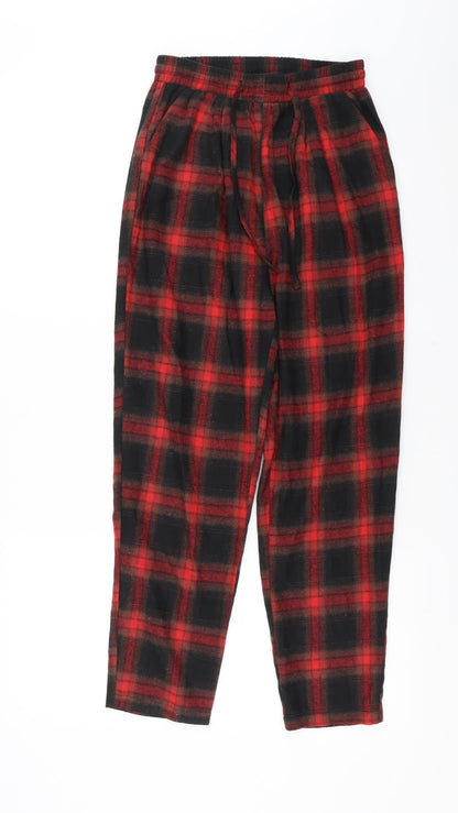 Womens UK Size 8 PRETTYLITTLETHING Regular Fit Jogger Black Trousers