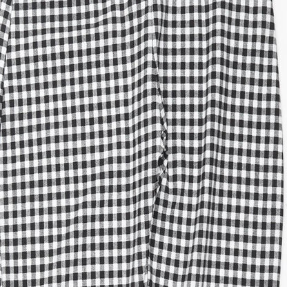 Womens UK Size 10 PRETTYLITTLETHING Regular Fit  Black Trousers