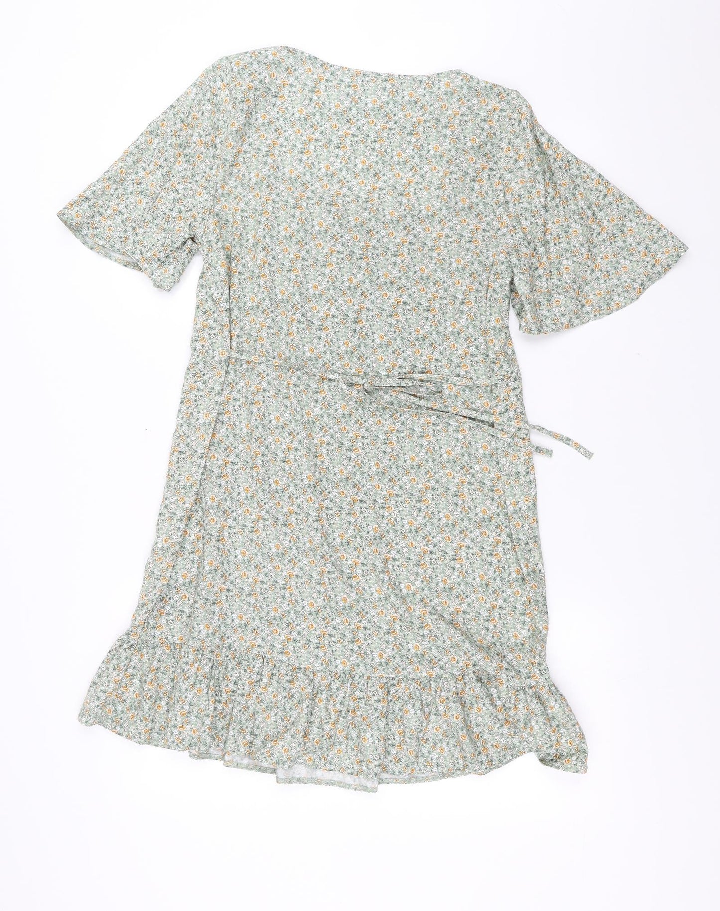 Primark Womens Green Floral  Shift  Size 8