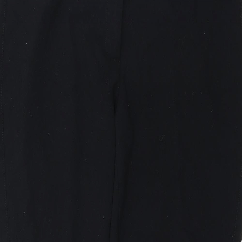 Womens UK Size 14 Marks and Spencer Regular Fit  Black Trousers