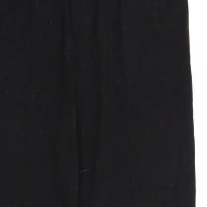 Wilkies Womens Black   Capri Trousers Size 18 L26 in