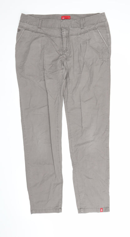 EDC Womens Brown   Carpenter Trousers Size 14 L30 in