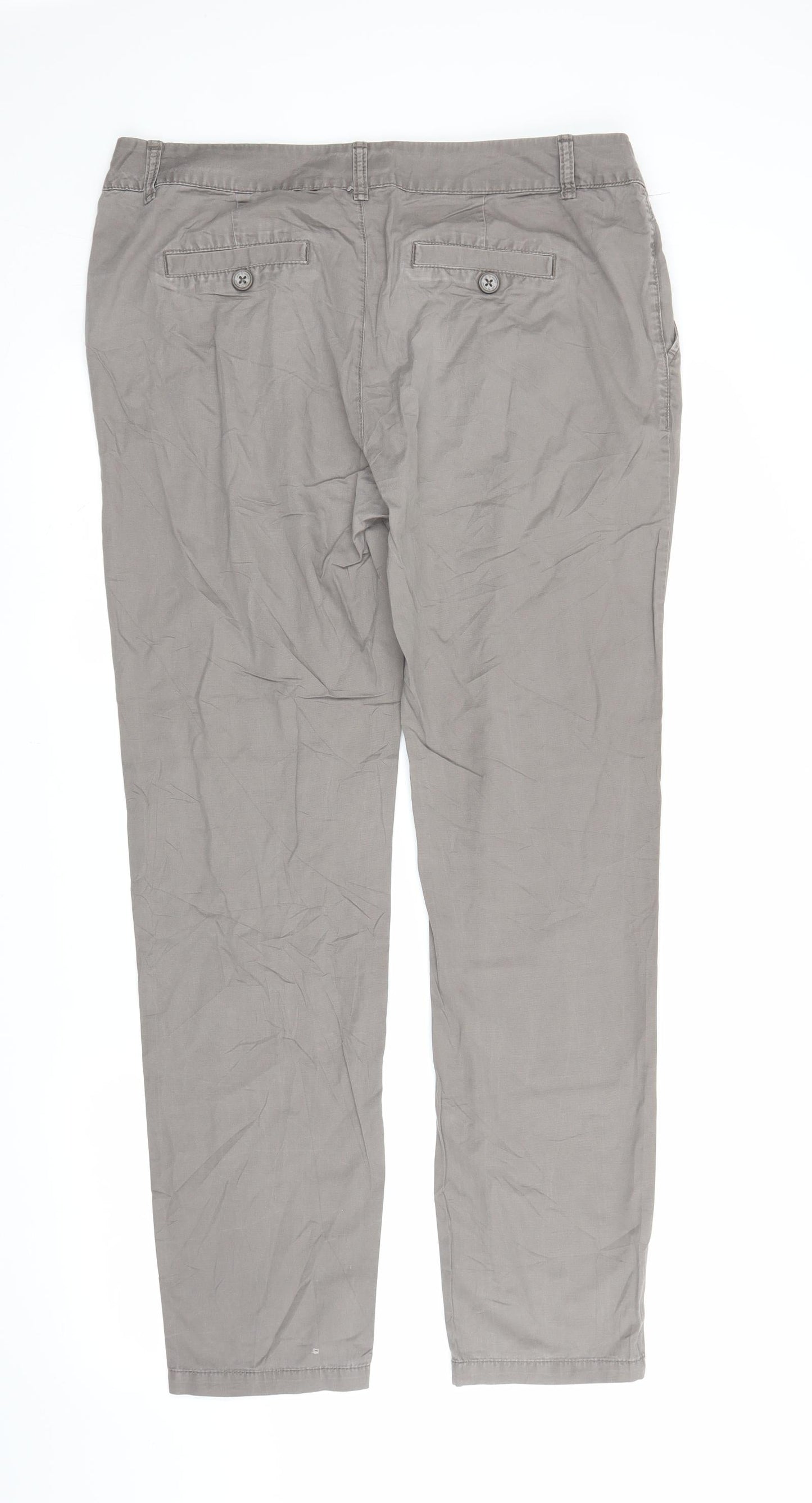 EDC Womens Brown   Carpenter Trousers Size 14 L30 in