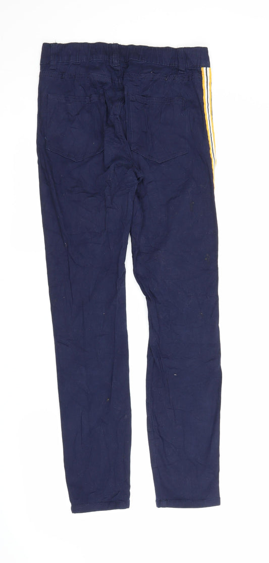 Womens UK Size 10 Janina Regular Fit Sweatpants Blue Trousers