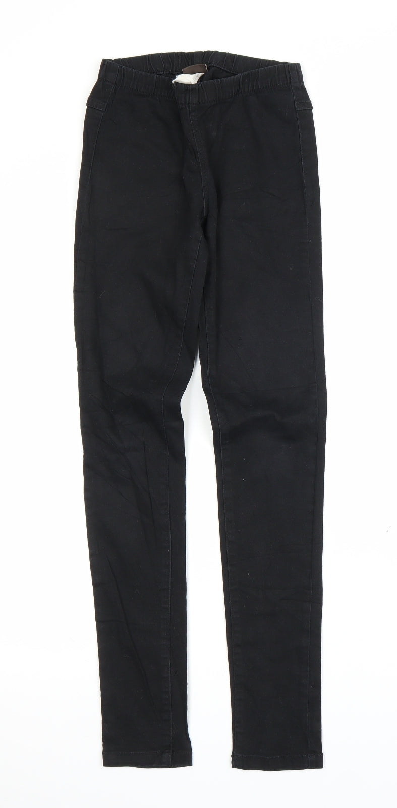 Womens UK Size XS Pieces Regular Fit Jegging Black Jeans