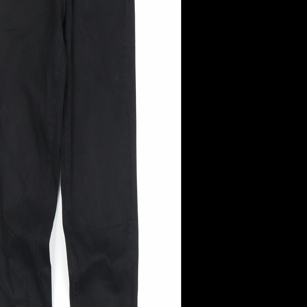 Womens UK Size XS Pieces Regular Fit Jegging Black Jeans