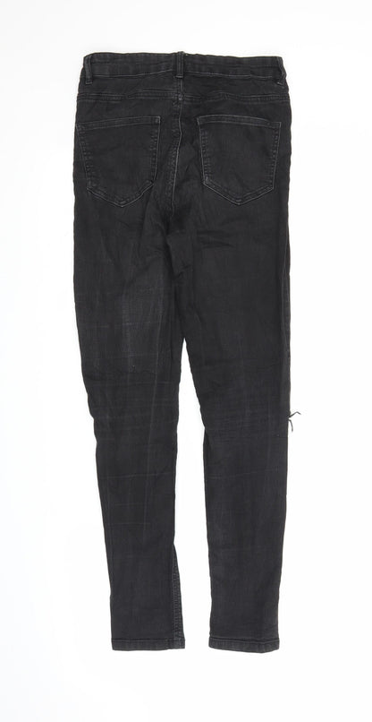 BikBok Womens Black  Denim Skinny Jeans Size S L27 in